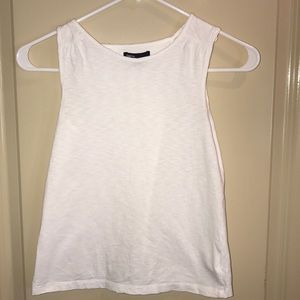 Girls Gap white cotton tank